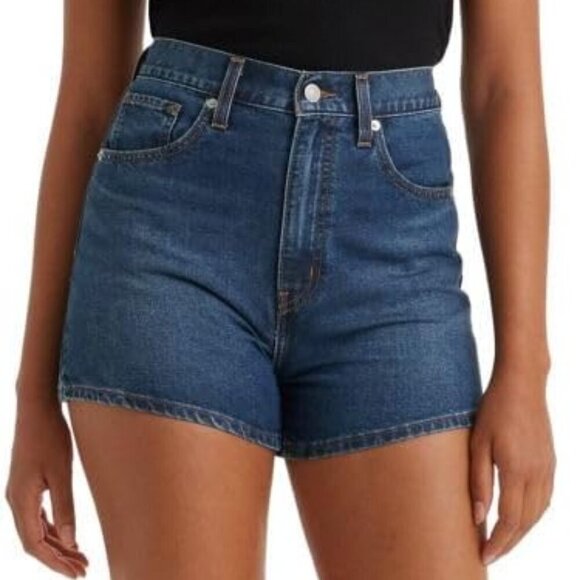 Levi's Pants - 💙 Levi’s Ribcage High-Waisted Denim Shorts | Size 24 | NWT